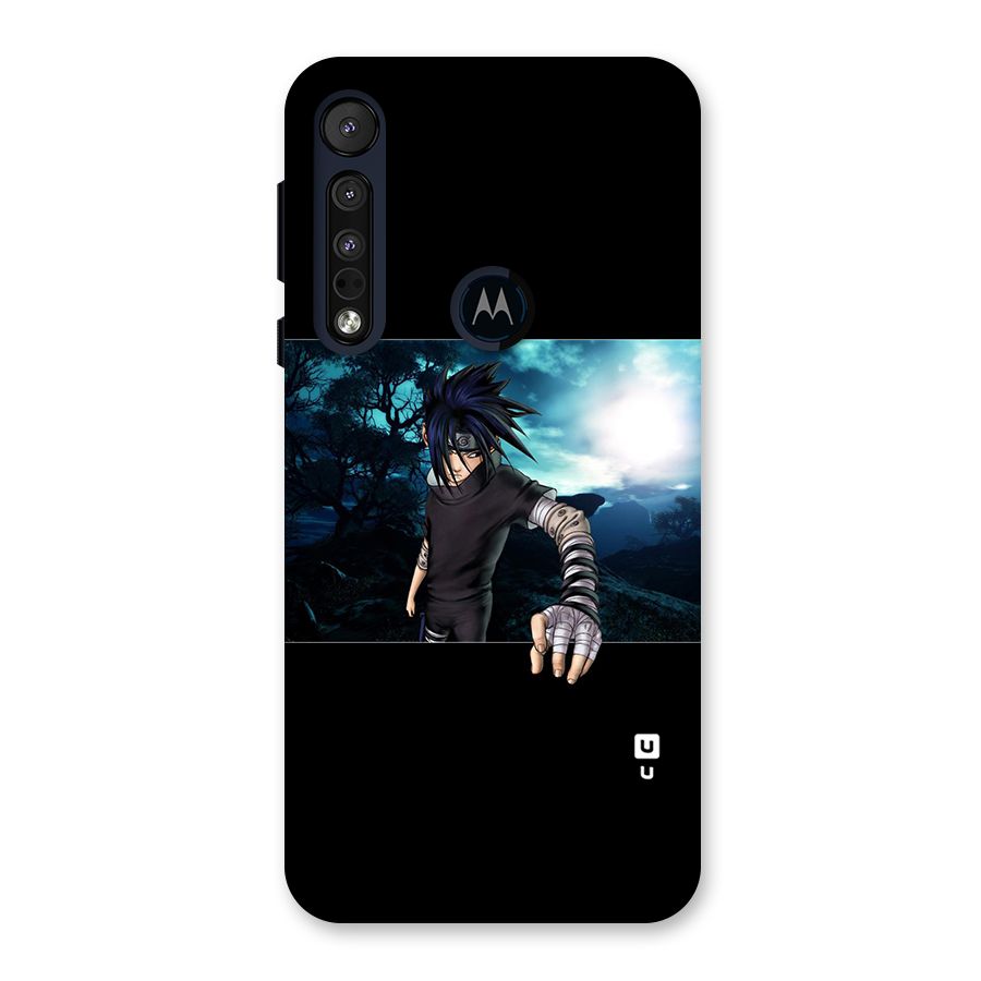 Naruto Cool Anime Night Back Case for Motorola One Macro