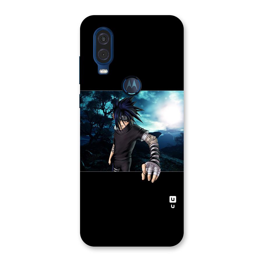 Naruto Cool Anime Night Back Case for Motorola One Vision