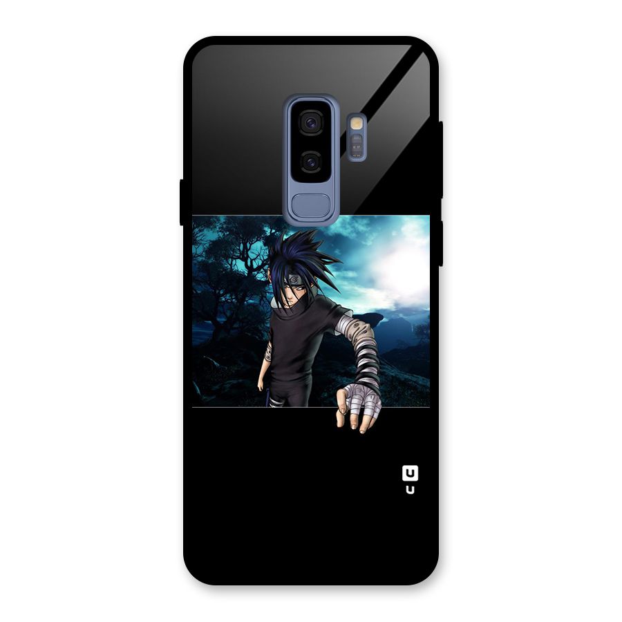Naruto Cool Anime Night Glass Back Case for Galaxy S9 Plus
