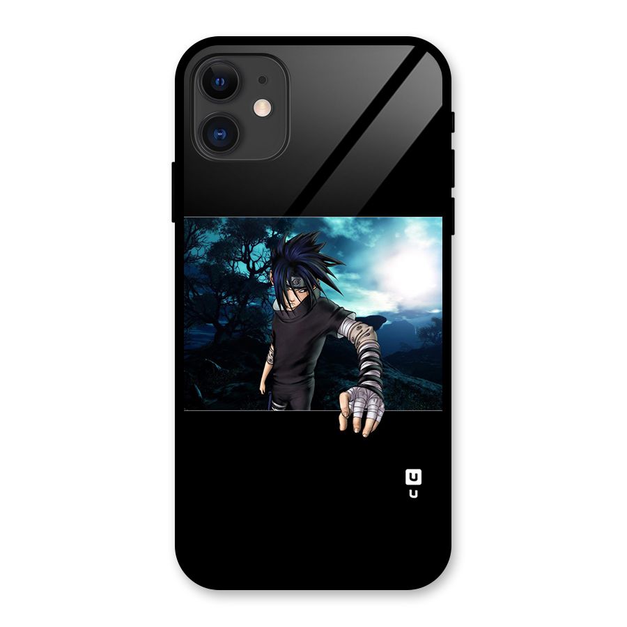 Naruto Cool Anime Night Glass Back Case for iPhone 11