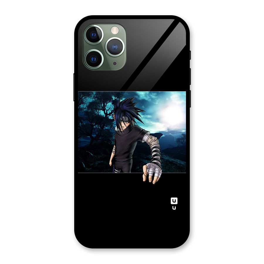 Naruto Cool Anime Night Glass Back Case for iPhone 11 Pro