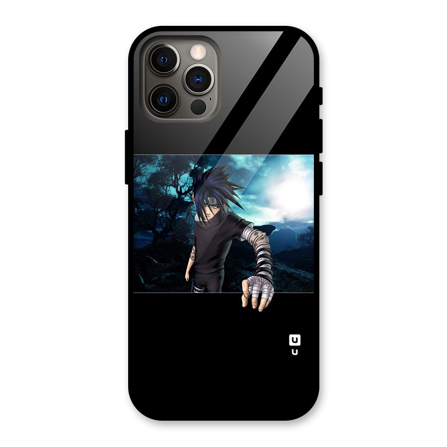 Naruto Cool Anime Night Glass Back Case for iPhone 12 Pro