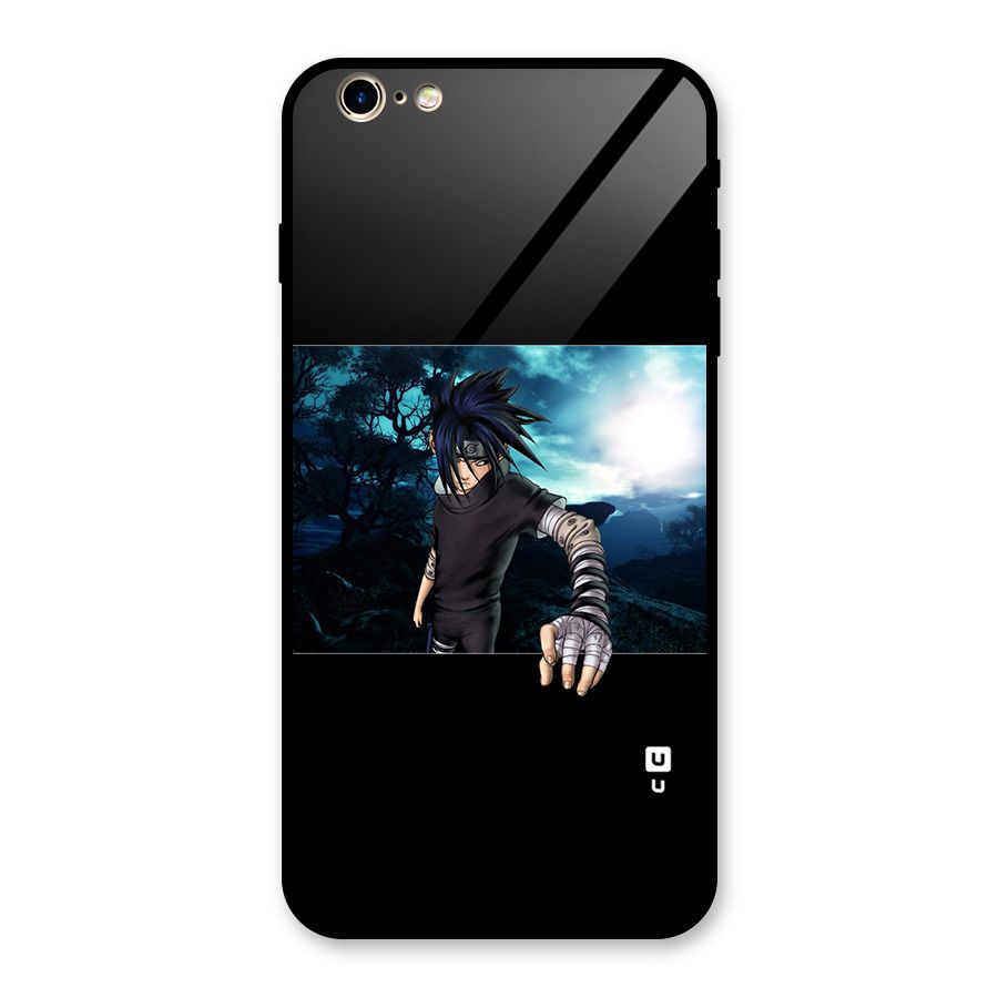 Naruto Cool Anime Night Glass Back Case for iPhone 6 Plus 6S Plus