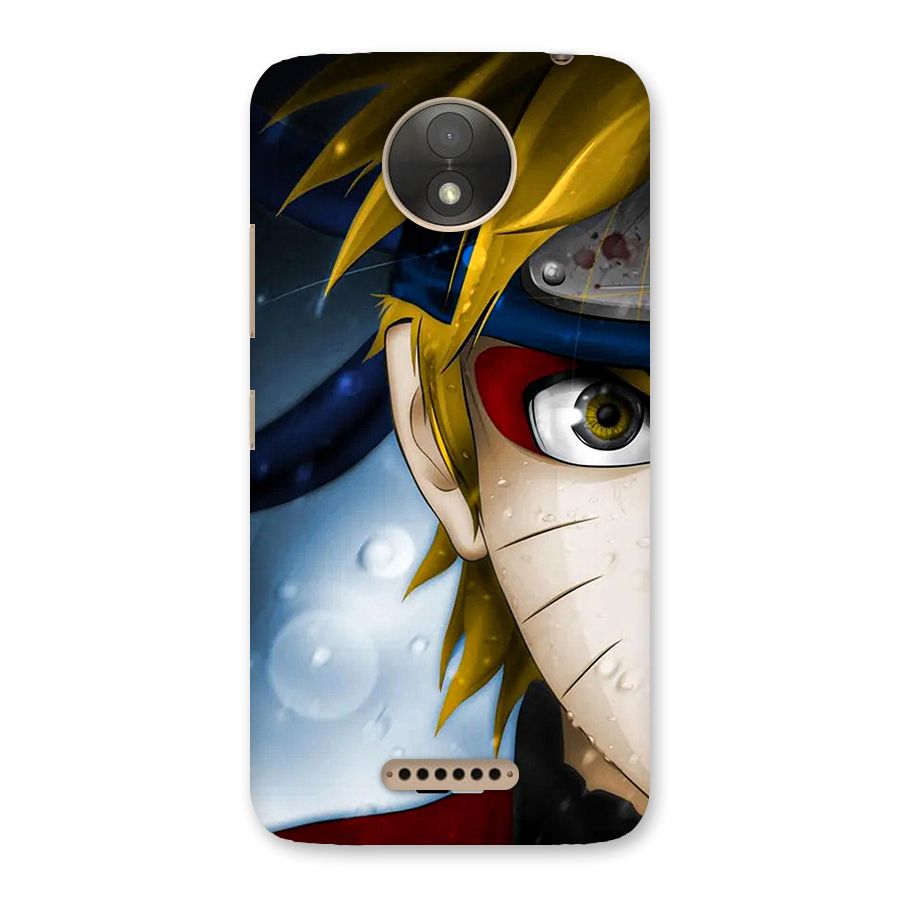 Naruto Facing Back Case for Moto C Plus