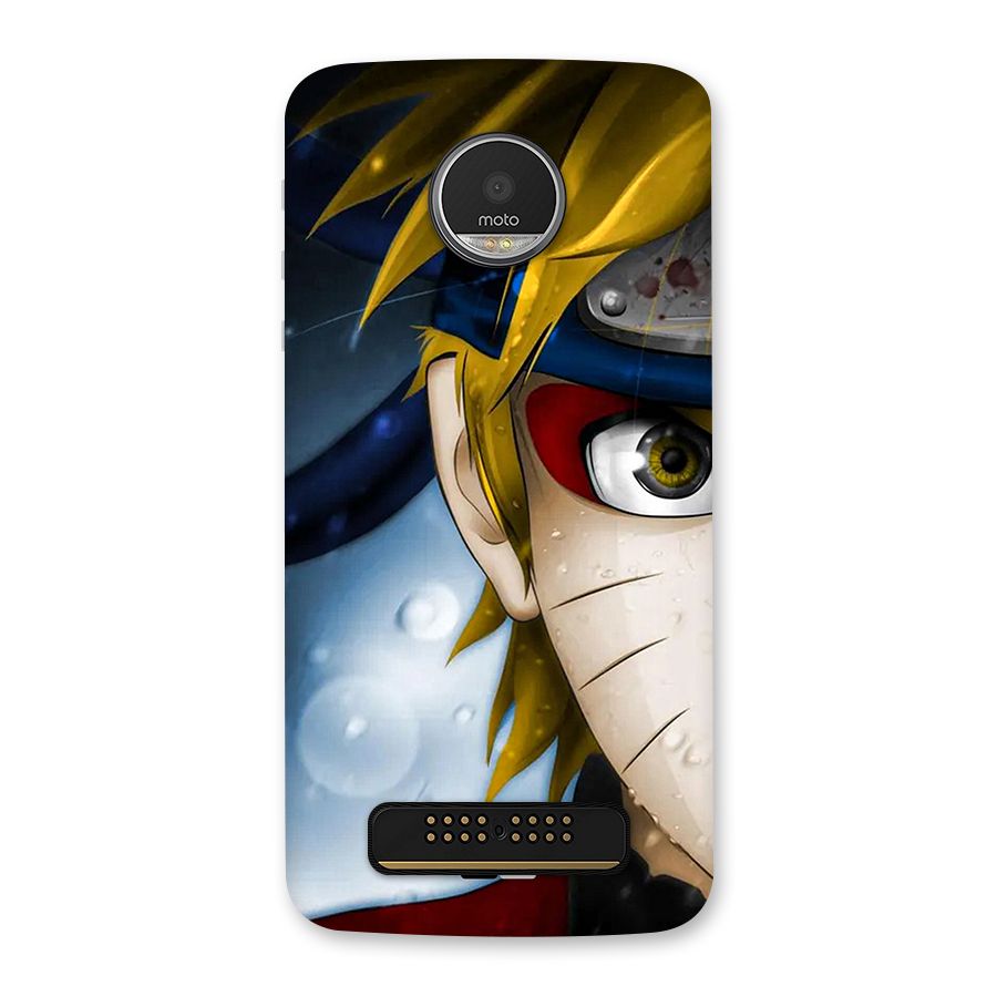 Naruto Facing Back Case for Moto Z Play