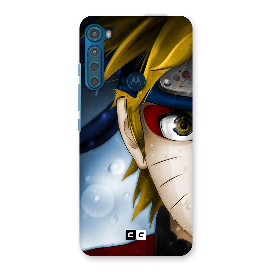 Naruto Facing Back Case for Motorola One Fusion Plus