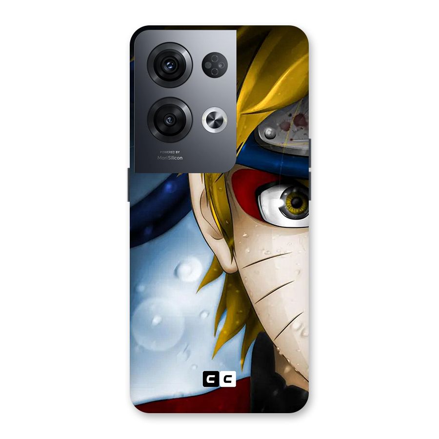 Naruto Facing Back Case for Oppo Reno8 Pro 5G