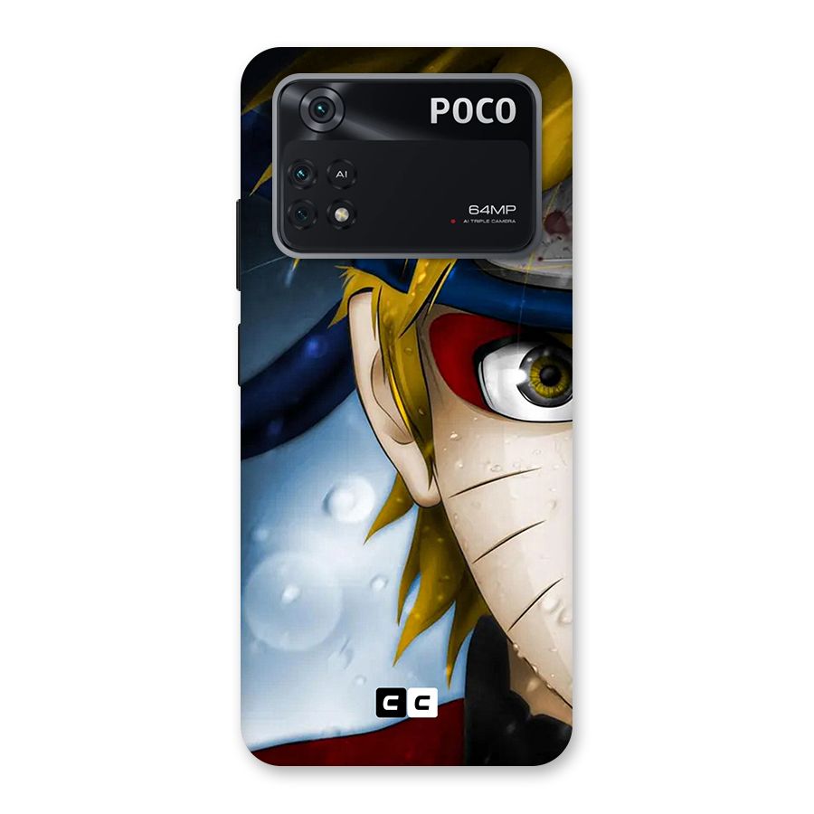 Naruto Facing Back Case for Poco M4 Pro 4G