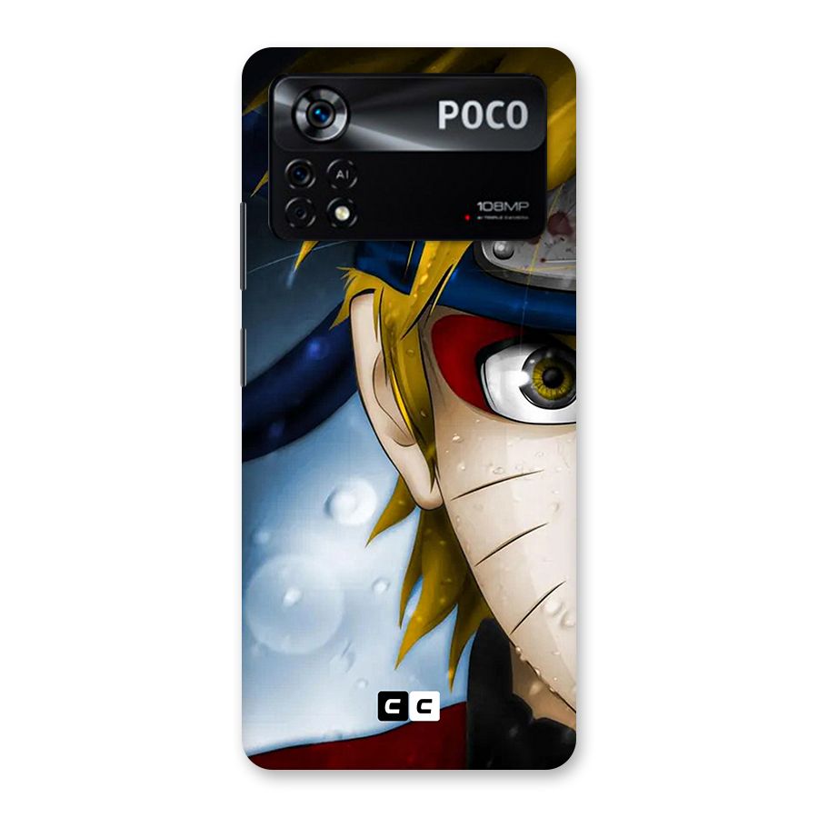 Naruto Facing Back Case for Poco X4 Pro 5G