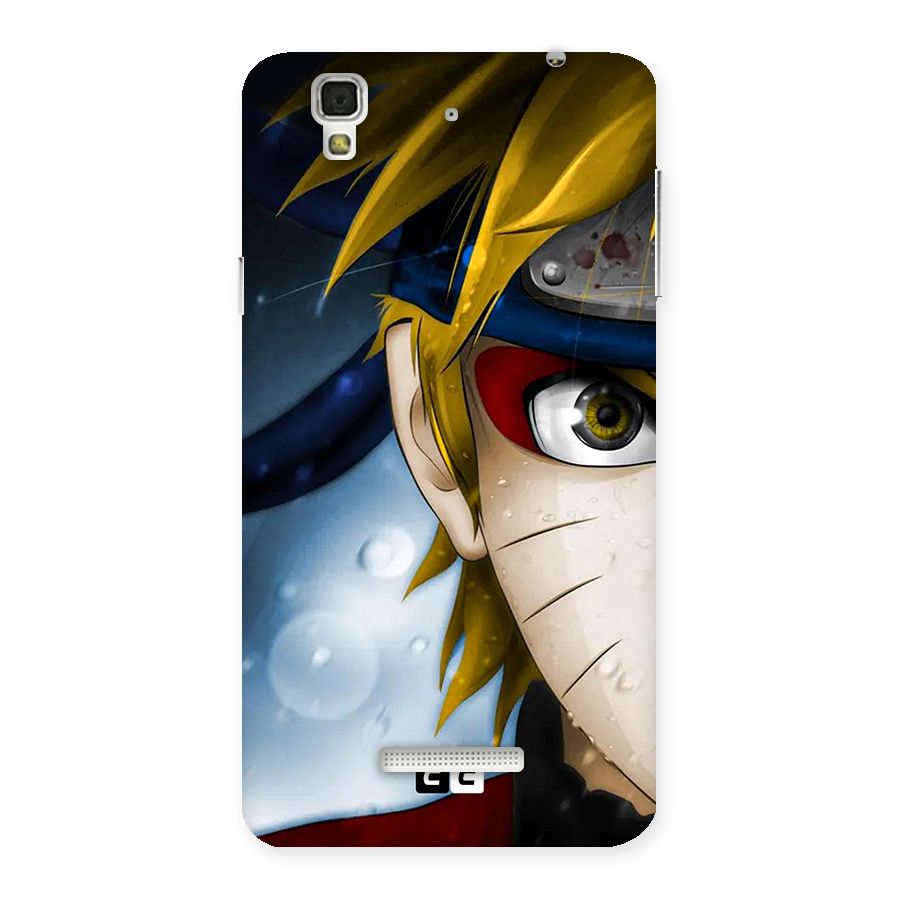 Naruto Facing Back Case for Yureka