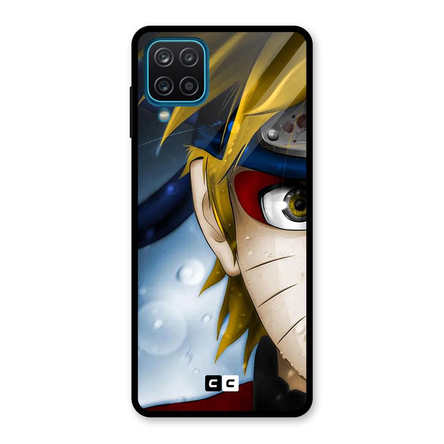 Naruto Facing Glass Back Case for Galaxy A12