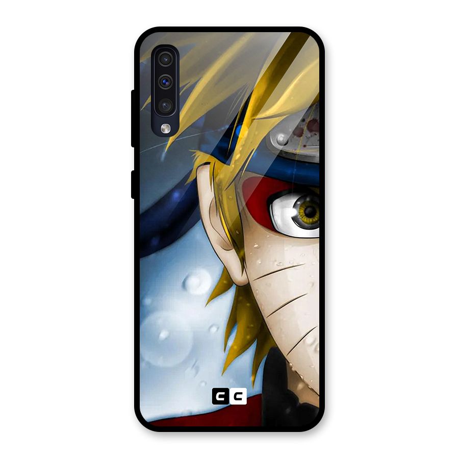 Naruto Facing Glass Back Case for Galaxy A50