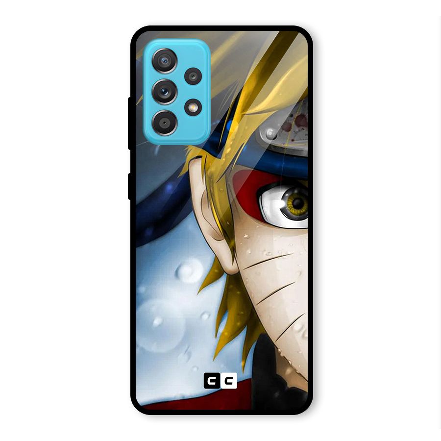Naruto Facing Glass Back Case for Galaxy A52