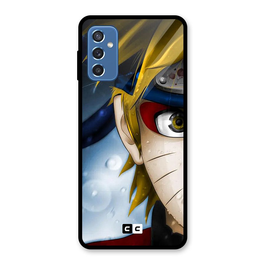 Naruto Facing Glass Back Case for Galaxy M52 5G