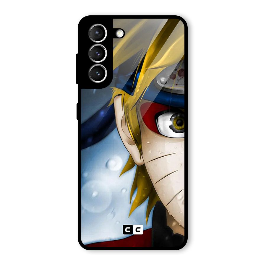 Naruto Facing Glass Back Case for Galaxy S21 5G