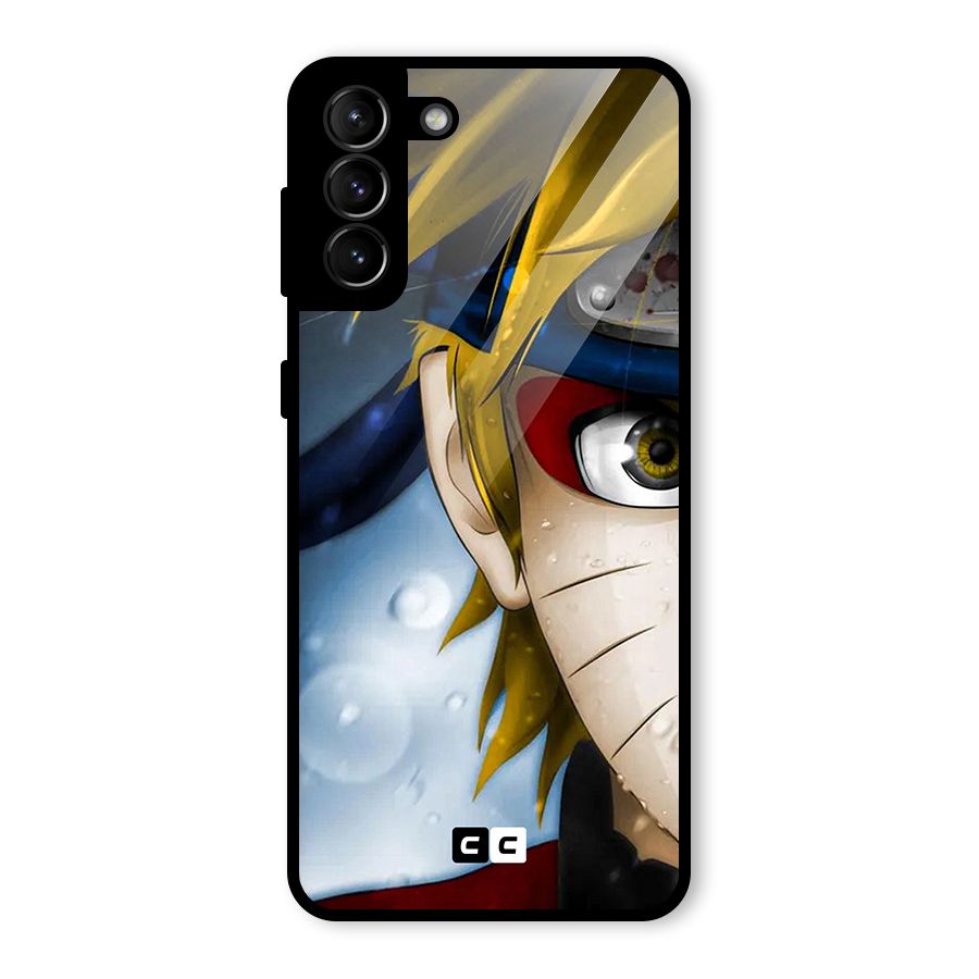 Naruto Facing Glass Back Case for Galaxy S21 Plus