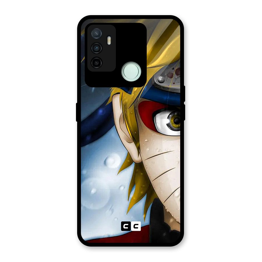 Naruto Facing Glass Back Case for Oppo A53