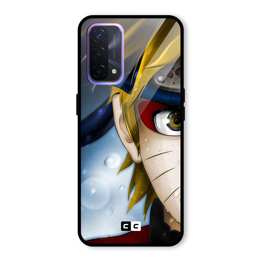 Naruto Facing Glass Back Case for Oppo A74 5G