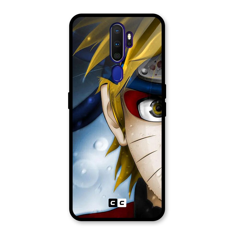 Naruto Facing Glass Back Case for Oppo A9 (2020)