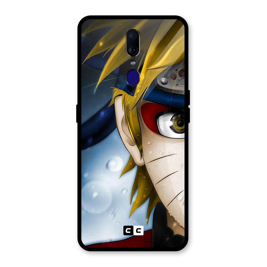 Naruto Facing Glass Back Case for Oppo F11