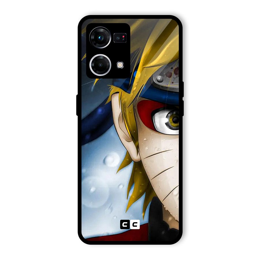 Naruto Facing Glass Back Case for Oppo F21s Pro 4G