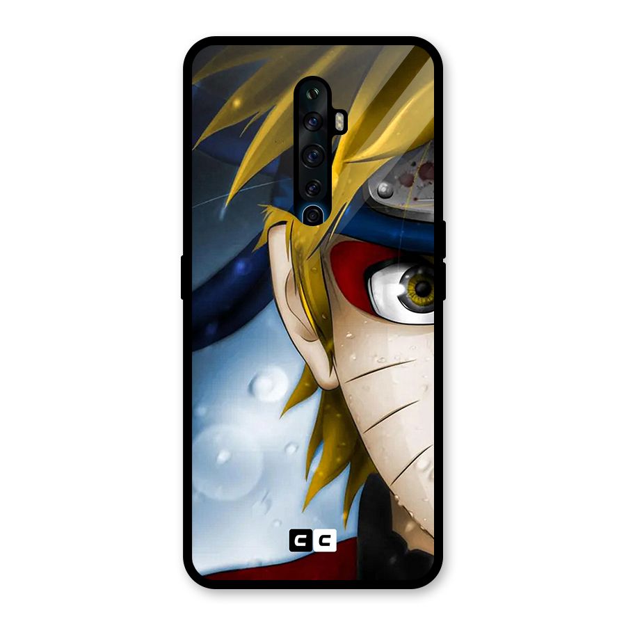 Naruto Facing Glass Back Case for Oppo Reno2 F