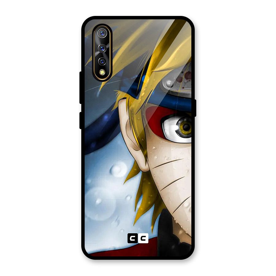 Naruto Facing Glass Back Case for Vivo S1