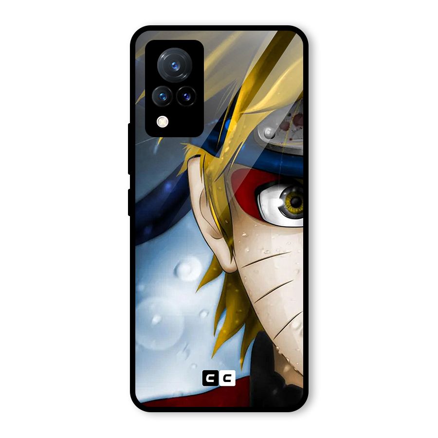Naruto Facing Glass Back Case for Vivo V21 5G