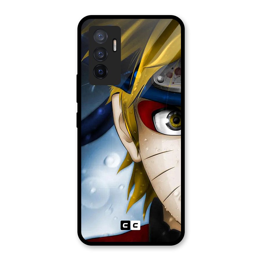 Naruto Facing Glass Back Case for Vivo V23e