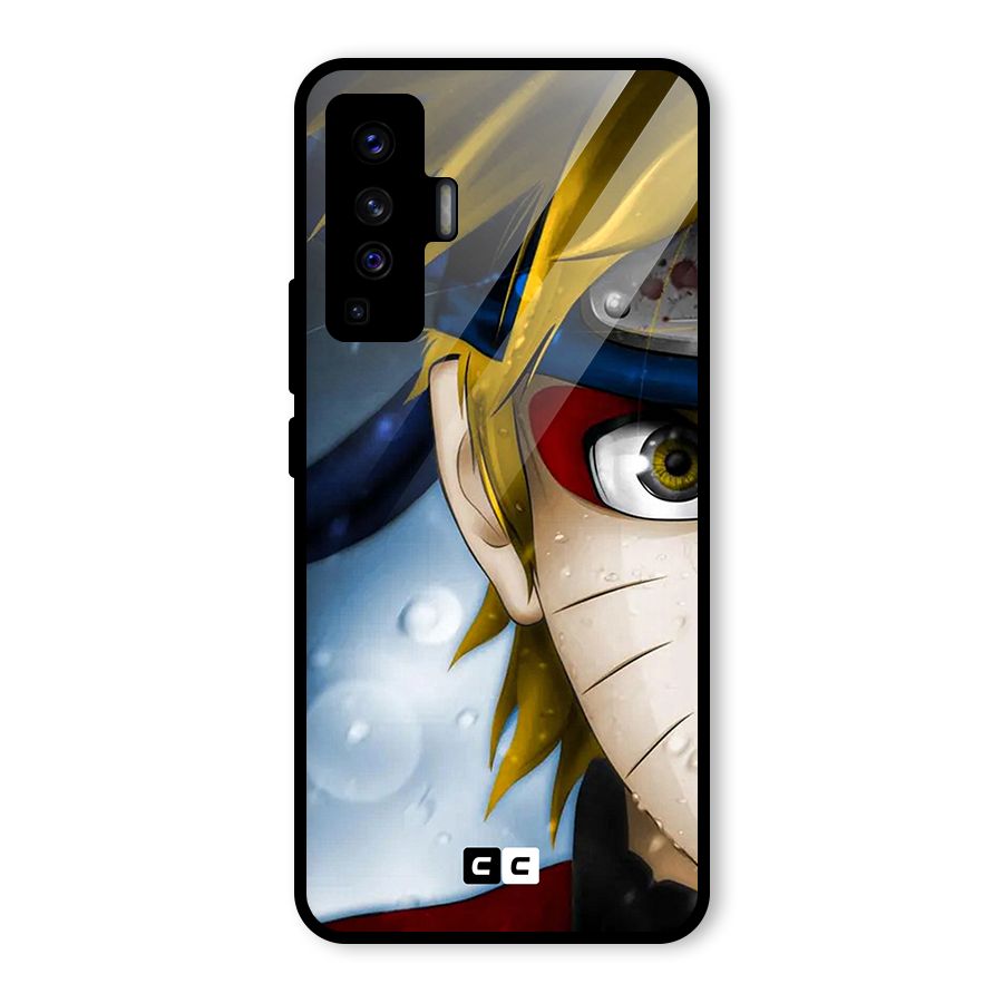 Naruto Facing Glass Back Case for Vivo X50