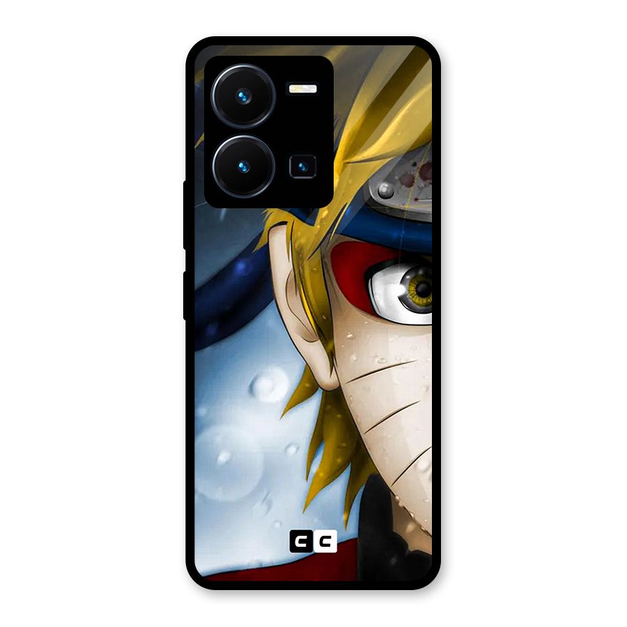 Naruto Facing Glass Back Case for Vivo Y35