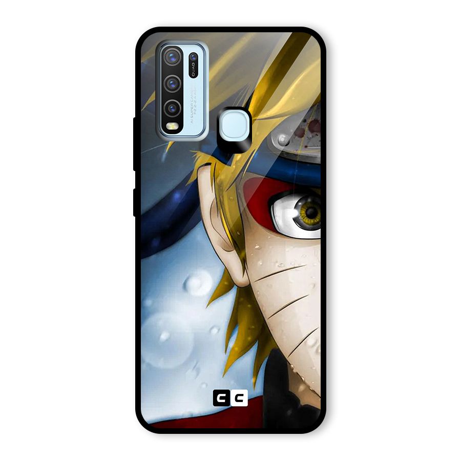 Naruto Facing Glass Back Case for Vivo Y50