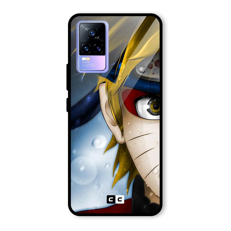 Naruto Facing Glass Back Case for Vivo Y73