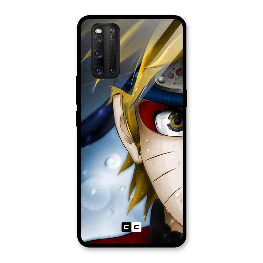 Naruto Facing Glass Back Case for Vivo iQOO 3