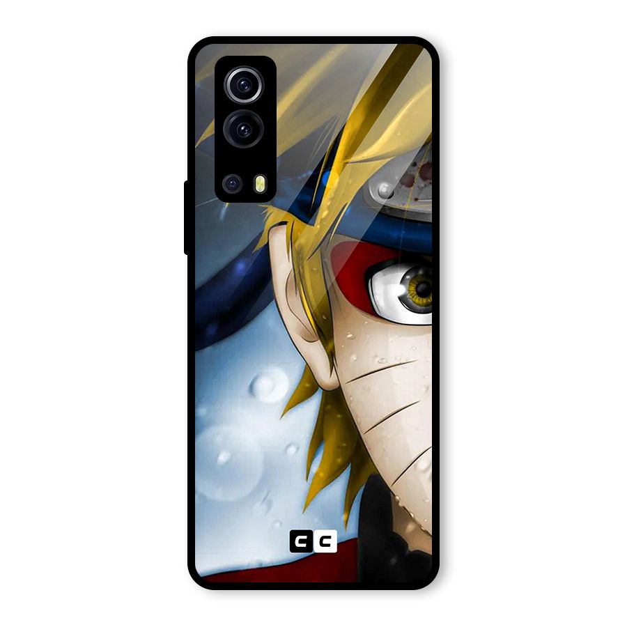 Naruto Facing Glass Back Case for Vivo iQOO Z3