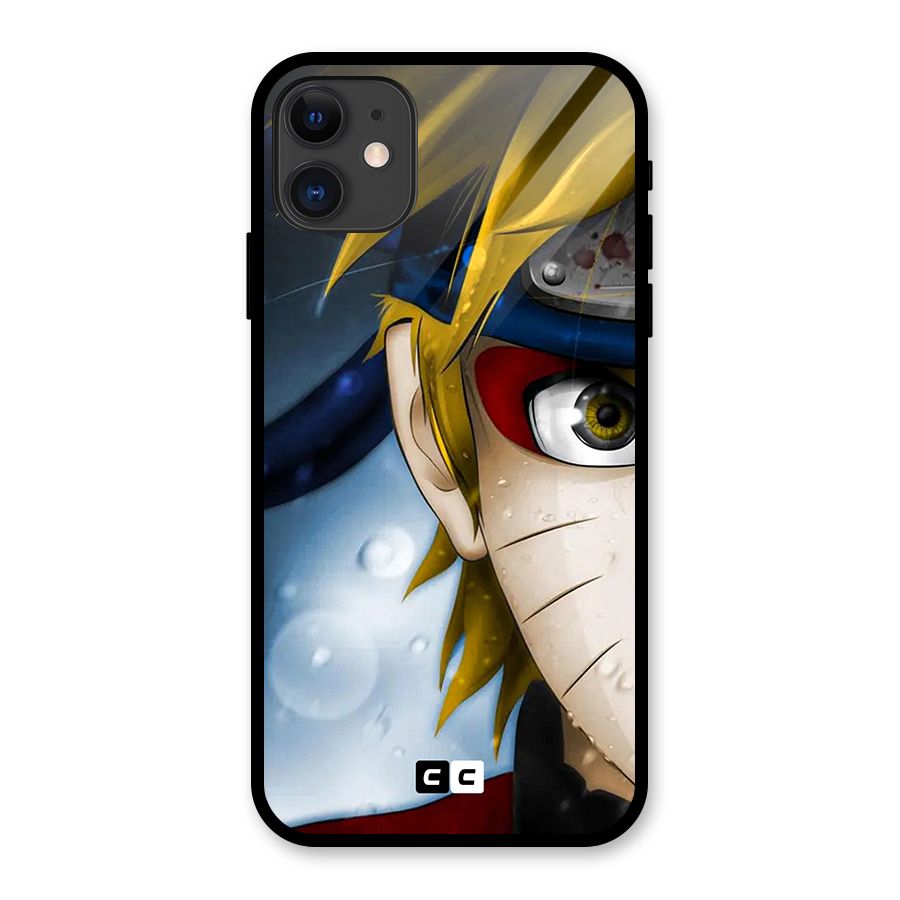 Naruto Facing Glass Back Case for iPhone 11
