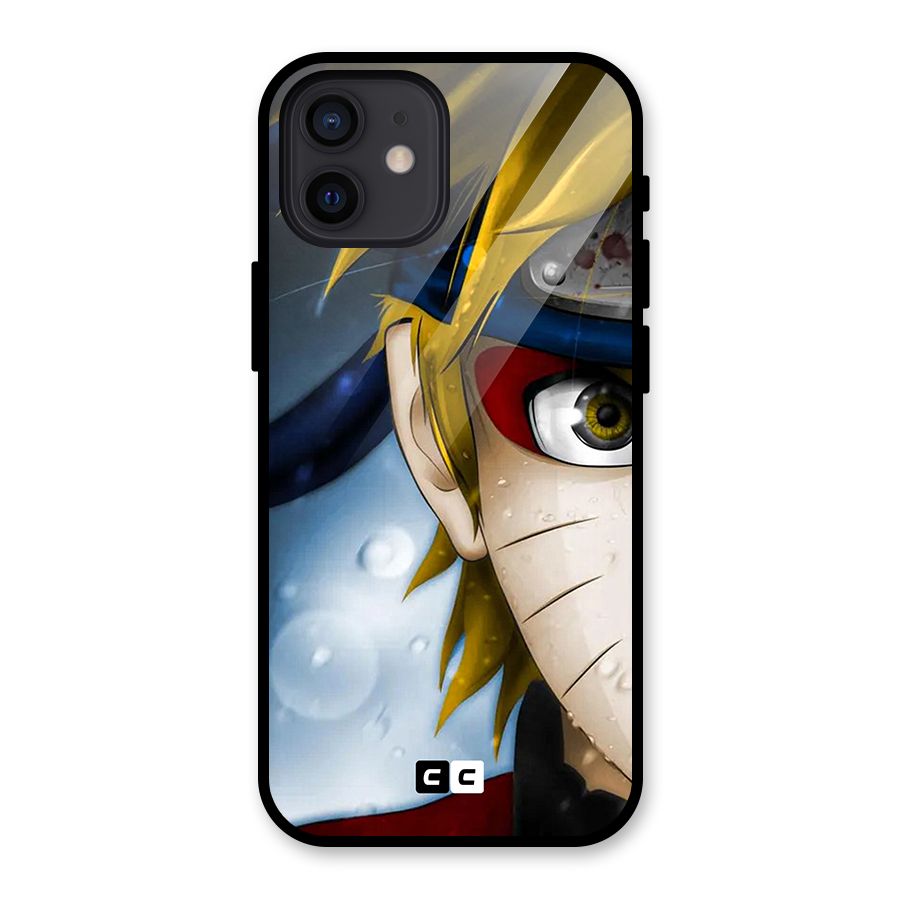 Naruto Facing Glass Back Case for iPhone 12