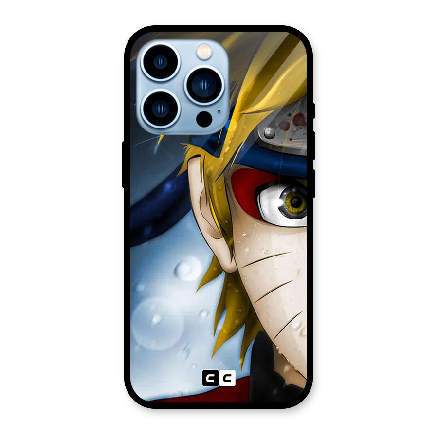 Naruto Facing Glass Back Case for iPhone 13 Pro
