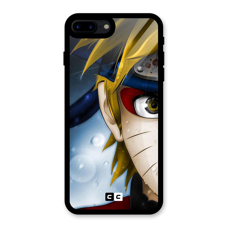 Naruto Facing Glass Back Case for iPhone 8 Plus