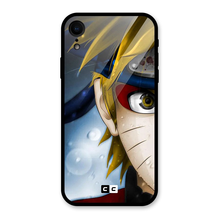 Naruto Facing Glass Back Case for iPhone XR