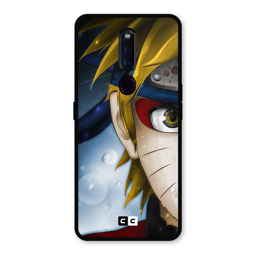 Naruto Facing Metal Back Case for Oppo F11 Pro