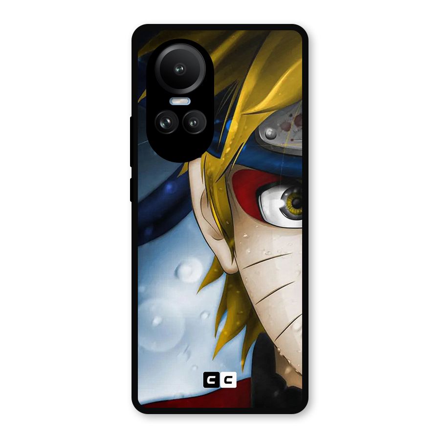Naruto Facing Metal Back Case for Oppo Reno10 Pro