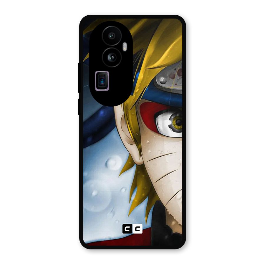 Naruto Facing Metal Back Case for Oppo Reno10 Pro Plus