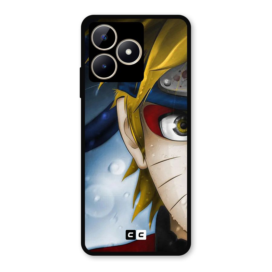 Naruto Facing Metal Back Case for Realme Narzo N53