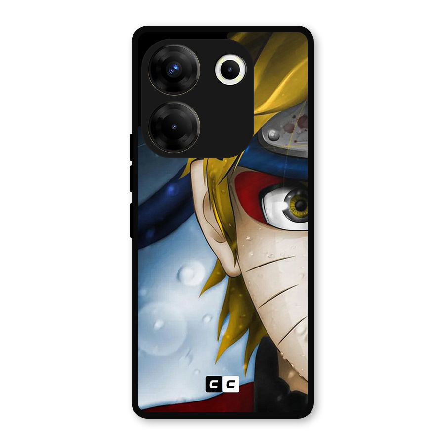 Naruto Facing Metal Back Case for Tecno Camon 20