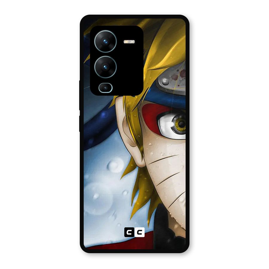 Naruto Facing Metal Back Case for Vivo V25 Pro