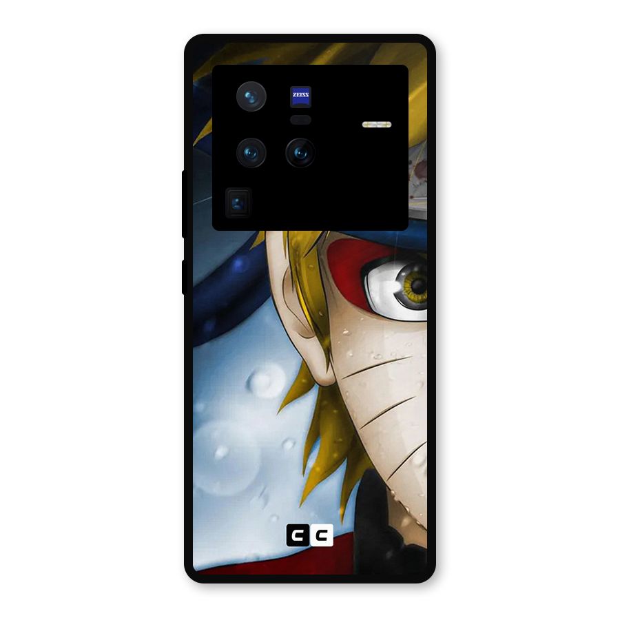Naruto Facing Metal Back Case for Vivo X80 Pro