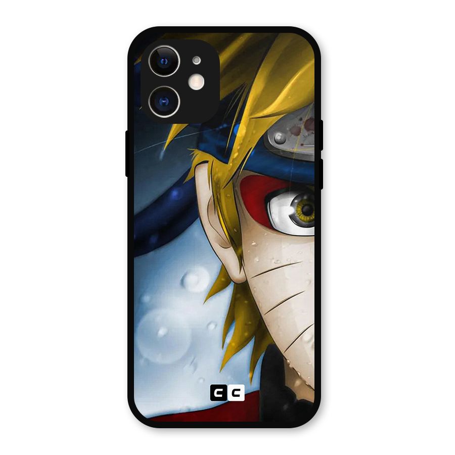 Naruto Facing Metal Back Case for iPhone 12