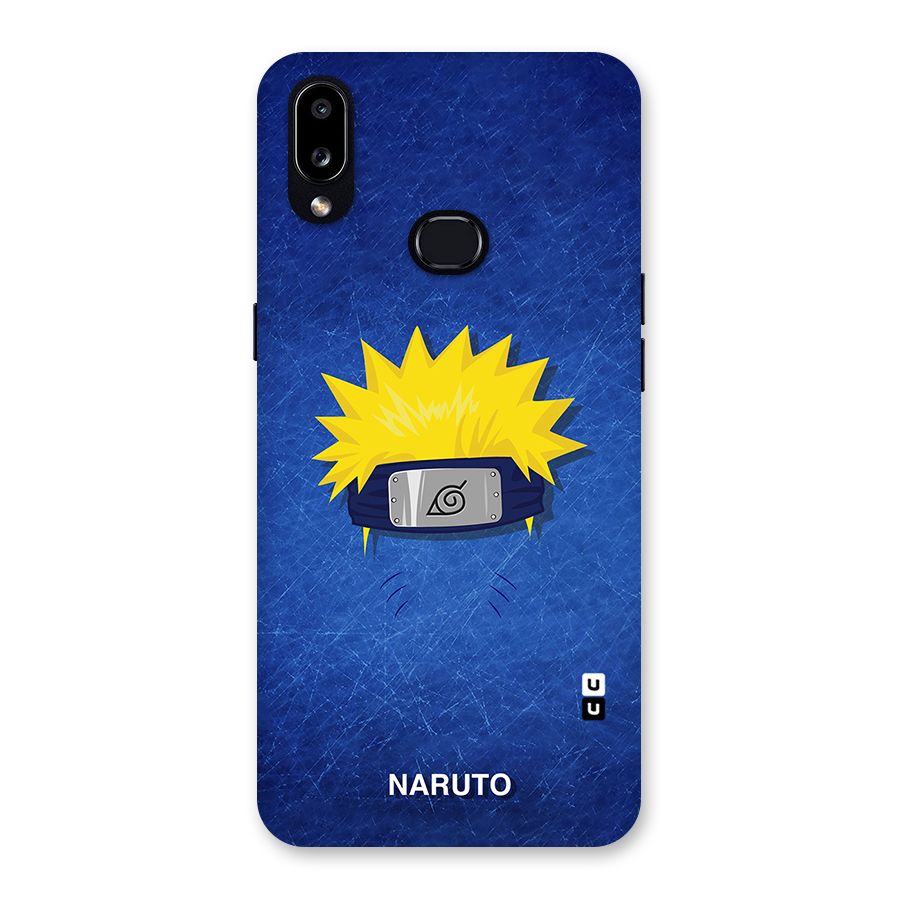 Naruto Headband Minimal Back Case for Galaxy A10s