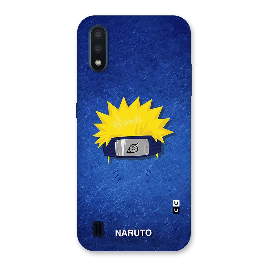 Naruto Headband Minimal Back Case for Galaxy M01